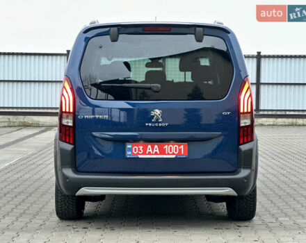 Синій Пежо e-Rifter, об'ємом двигуна 0 л та пробігом 50 тис. км за 19777 $, фото 12 на Automoto.ua