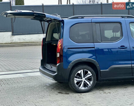 Синій Пежо e-Rifter, об'ємом двигуна 0 л та пробігом 50 тис. км за 19777 $, фото 28 на Automoto.ua