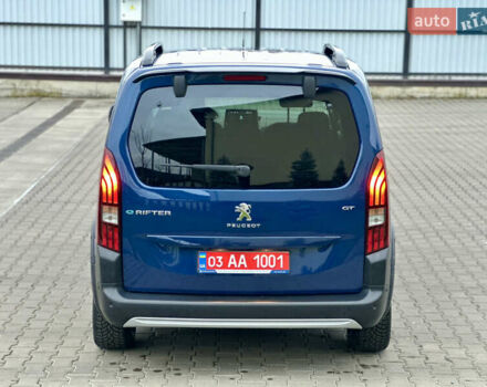 Синій Пежо e-Rifter, об'ємом двигуна 0 л та пробігом 50 тис. км за 19777 $, фото 13 на Automoto.ua
