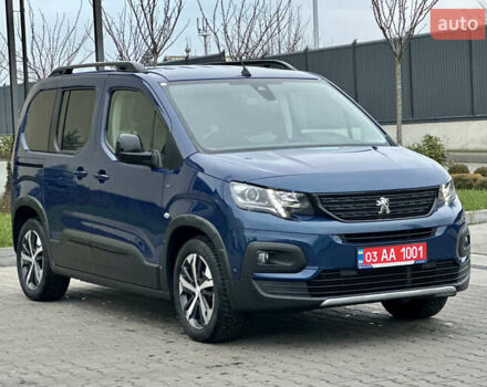 Синій Пежо e-Rifter, об'ємом двигуна 0 л та пробігом 50 тис. км за 19777 $, фото 5 на Automoto.ua