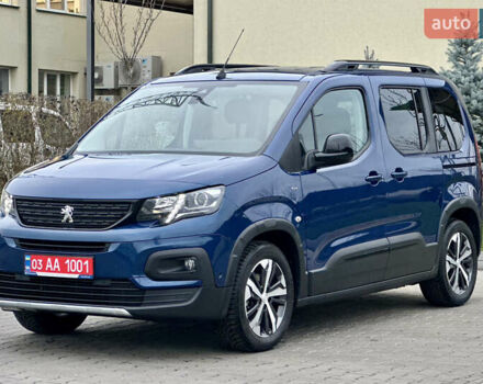Синій Пежо e-Rifter, об'ємом двигуна 0 л та пробігом 50 тис. км за 19777 $, фото 1 на Automoto.ua