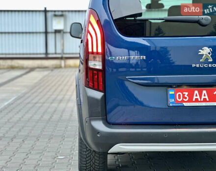 Синій Пежо e-Rifter, об'ємом двигуна 0 л та пробігом 50 тис. км за 19777 $, фото 26 на Automoto.ua