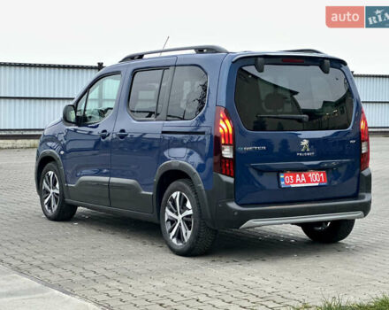 Синій Пежо e-Rifter, об'ємом двигуна 0 л та пробігом 50 тис. км за 19777 $, фото 14 на Automoto.ua