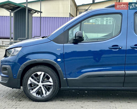 Синій Пежо e-Rifter, об'ємом двигуна 0 л та пробігом 50 тис. км за 19777 $, фото 17 на Automoto.ua