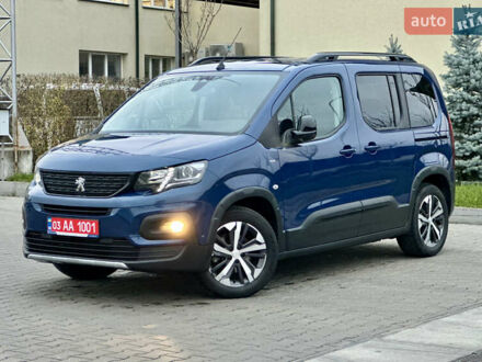 Синій Пежо e-Rifter, об'ємом двигуна 0 л та пробігом 50 тис. км за 19777 $, фото 1 на Automoto.ua