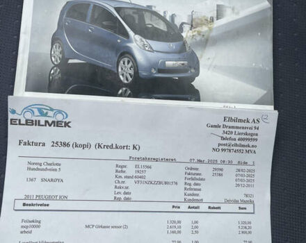 Синій Пежо iOн, об'ємом двигуна 0 л та пробігом 61 тис. км за 4800 $, фото 34 на Automoto.ua