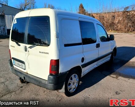 Белый Пежо Partner, объемом двигателя 1.9 л и пробегом 355 тыс. км за 2950 $, фото 1 на Automoto.ua