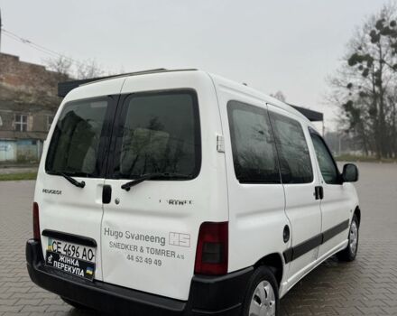 Белый Пежо Partner, объемом двигателя 1.9 л и пробегом 265 тыс. км за 2900 $, фото 2 на Automoto.ua