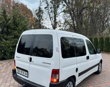 Білий Пежо Partner, об'ємом двигуна 1.6 л та пробігом 405 тис. км за 2549 $, фото 7 на Automoto.ua