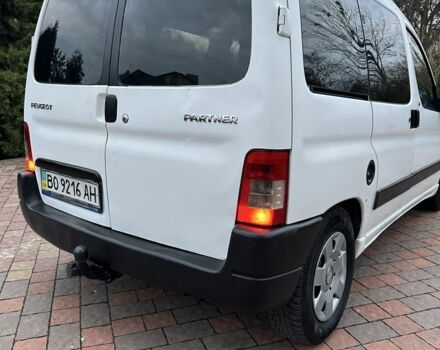 Білий Пежо Partner, об'ємом двигуна 1.6 л та пробігом 405 тис. км за 2549 $, фото 10 на Automoto.ua
