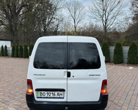 Білий Пежо Partner, об'ємом двигуна 1.6 л та пробігом 405 тис. км за 2549 $, фото 8 на Automoto.ua