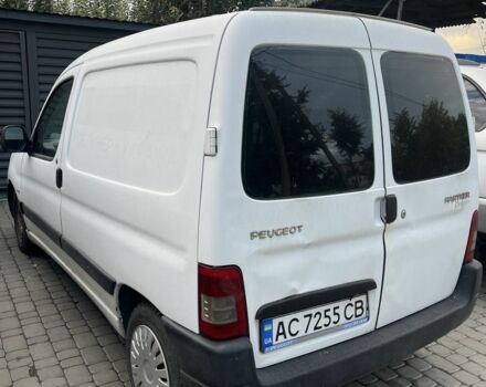 Белый Пежо Partner, объемом двигателя 1.9 л и пробегом 300 тыс. км за 2850 $, фото 3 на Automoto.ua
