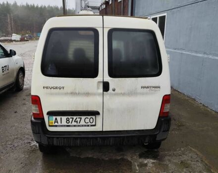 Белый Пежо Partner, объемом двигателя 1.4 л и пробегом 250 тыс. км за 2000 $, фото 2 на Automoto.ua