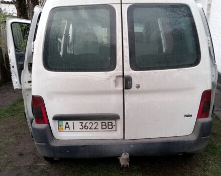 Белый Пежо Partner, объемом двигателя 2 л и пробегом 207 тыс. км за 2500 $, фото 6 на Automoto.ua