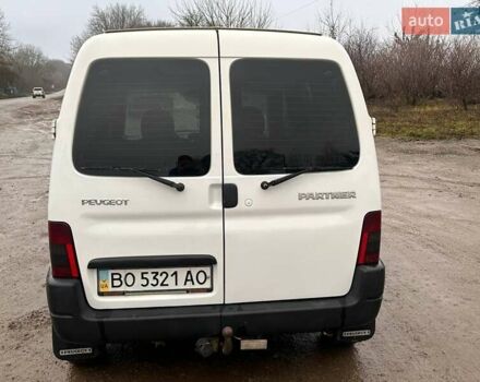 Белый Пежо Partner, объемом двигателя 1.87 л и пробегом 309 тыс. км за 3200 $, фото 2 на Automoto.ua