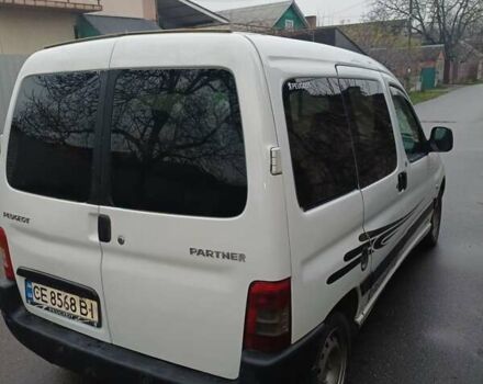 Белый Пежо Partner, объемом двигателя 1.6 л и пробегом 300 тыс. км за 3200 $, фото 2 на Automoto.ua