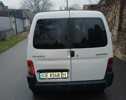 Белый Пежо Partner, объемом двигателя 1.6 л и пробегом 300 тыс. км за 3200 $, фото 3 на Automoto.ua