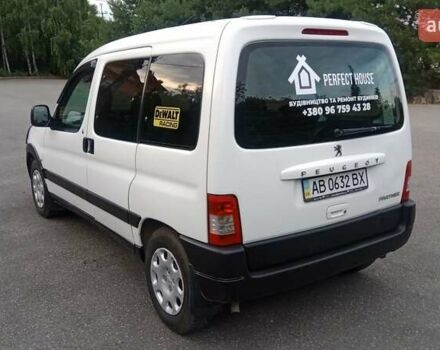 Белый Пежо Partner, объемом двигателя 1.4 л и пробегом 245 тыс. км за 4900 $, фото 8 на Automoto.ua