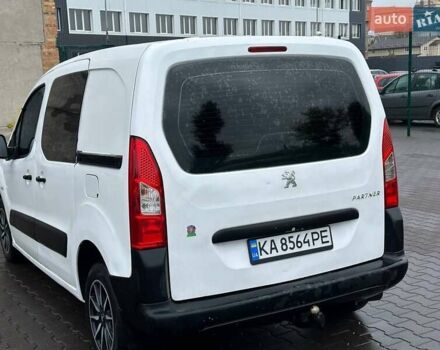 Белый Пежо Partner, объемом двигателя 1.56 л и пробегом 508 тыс. км за 8500 $, фото 6 на Automoto.ua
