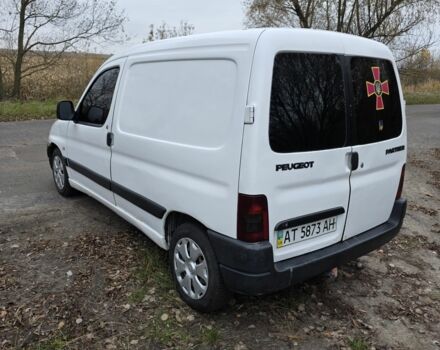 Белый Пежо Partner, объемом двигателя 1.9 л и пробегом 430 тыс. км за 1700 $, фото 3 на Automoto.ua