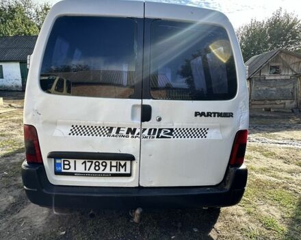 Білий Пежо Partner, об'ємом двигуна 1.9 л та пробігом 3 тис. км за 1900 $, фото 7 на Automoto.ua