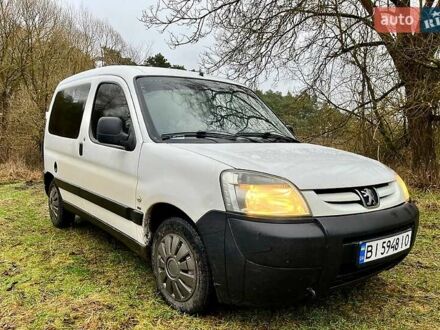 Білий Пежо Partner, об'ємом двигуна 1.6 л та пробігом 408 тис. км за 3500 $, фото 1 на Automoto.ua