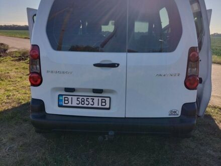 Білий Пежо Partner, об'ємом двигуна 1.6 л та пробігом 219 тис. км за 9100 $, фото 1 на Automoto.ua