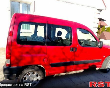 Красный Пежо Partner, объемом двигателя 1.9 л и пробегом 260 тыс. км за 2700 $, фото 11 на Automoto.ua