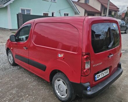 Красный Пежо Partner, объемом двигателя 1.6 л и пробегом 254 тыс. км за 4300 $, фото 2 на Automoto.ua