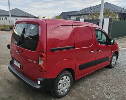 Красный Пежо Partner, объемом двигателя 1.6 л и пробегом 254 тыс. км за 4300 $, фото 1 на Automoto.ua