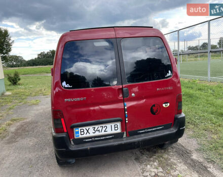 Красный Пежо Partner, объемом двигателя 1.9 л и пробегом 270 тыс. км за 1650 $, фото 8 на Automoto.ua