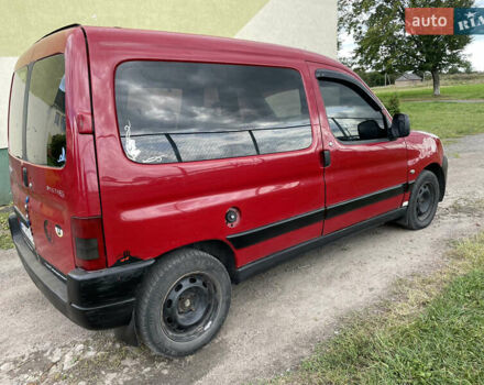 Красный Пежо Partner, объемом двигателя 1.9 л и пробегом 270 тыс. км за 1650 $, фото 9 на Automoto.ua