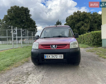 Красный Пежо Partner, объемом двигателя 1.9 л и пробегом 270 тыс. км за 1650 $, фото 1 на Automoto.ua