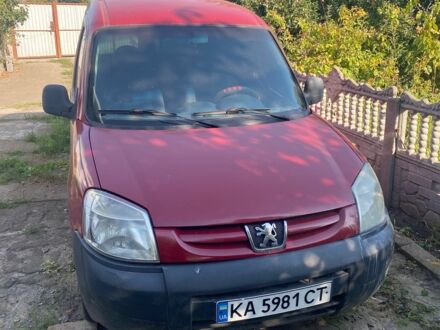 Пежо Partner 2005 в Белой Церкве на Automoto.ua Красный Пежо Partner, объемом двигателя 1.4 л и пробегом 340 тыс. км за 1600 $, фото 1 на Automoto.ua