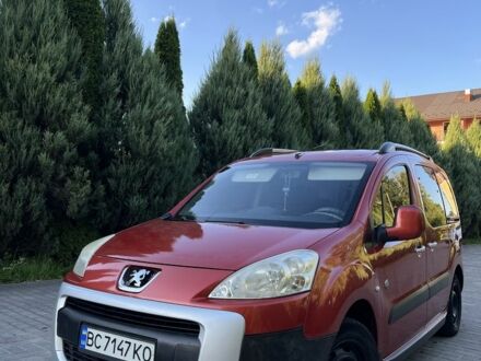 Червоний Пежо Partner, об'ємом двигуна 1.6 л та пробігом 206 тис. км за 6850 $, фото 1 на Automoto.ua