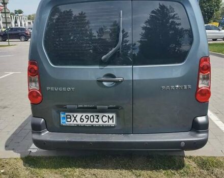 Серый Пежо Partner, объемом двигателя 1.6 л и пробегом 208 тыс. км за 7000 $, фото 7 на Automoto.ua