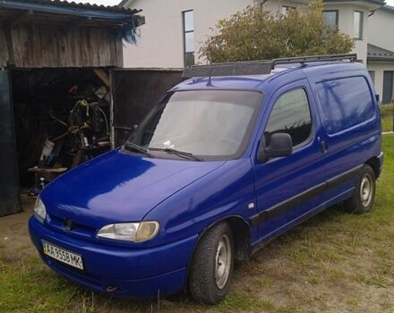 Синий Пежо Partner, объемом двигателя 1.9 л и пробегом 380 тыс. км за 1500 $, фото 1 на Automoto.ua