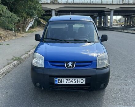 Синий Пежо Partner, объемом двигателя 1.9 л и пробегом 300 тыс. км за 4000 $, фото 1 на Automoto.ua
