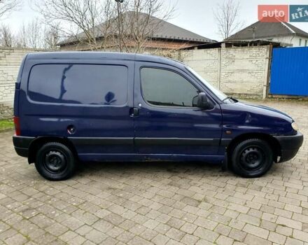 Синий Пежо Partner, объемом двигателя 1.91 л и пробегом 222 тыс. км за 1500 $, фото 2 на Automoto.ua