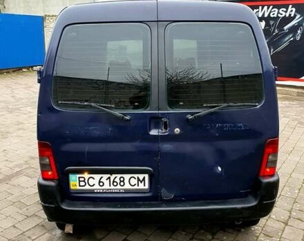 Синий Пежо Partner, объемом двигателя 1.91 л и пробегом 222 тыс. км за 1500 $, фото 5 на Automoto.ua