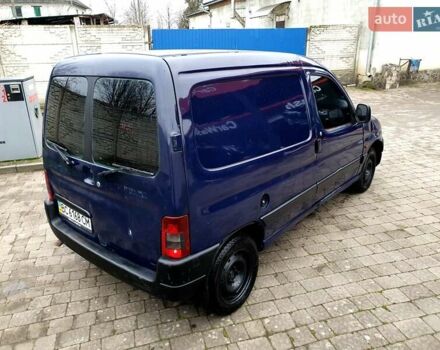 Синий Пежо Partner, объемом двигателя 1.91 л и пробегом 222 тыс. км за 1500 $, фото 3 на Automoto.ua