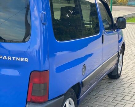 Синій Пежо Partner, об'ємом двигуна 1.4 л та пробігом 210 тис. км за 2500 $, фото 4 на Automoto.ua