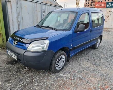 Синий Пежо Partner, объемом двигателя 1.87 л и пробегом 295 тыс. км за 3800 $, фото 7 на Automoto.ua