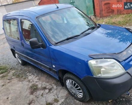 Синий Пежо Partner, объемом двигателя 1.87 л и пробегом 295 тыс. км за 3800 $, фото 3 на Automoto.ua