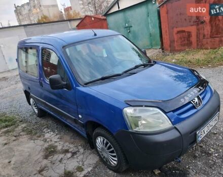 Синий Пежо Partner, объемом двигателя 1.87 л и пробегом 295 тыс. км за 3800 $, фото 5 на Automoto.ua