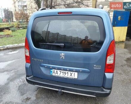 Синий Пежо Partner, объемом двигателя 1.56 л и пробегом 330 тыс. км за 7000 $, фото 3 на Automoto.ua