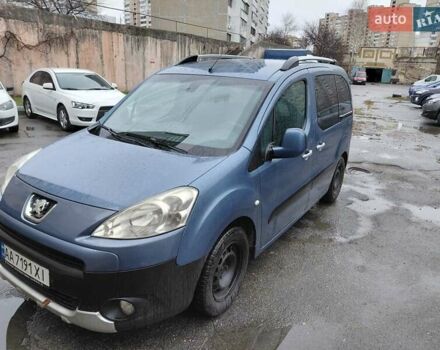 Синий Пежо Partner, объемом двигателя 1.56 л и пробегом 330 тыс. км за 7000 $, фото 1 на Automoto.ua