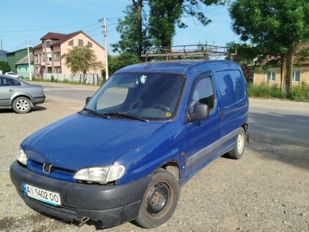 Синий Пежо Partner, объемом двигателя 1.9 л и пробегом 423 тыс. км за 1650 $, фото 1 на Automoto.ua