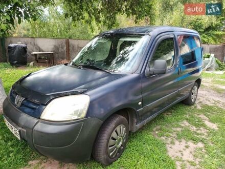 Синий Пежо Partner, объемом двигателя 1.4 л и пробегом 521 тыс. км за 3200 $, фото 1 на Automoto.ua