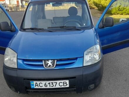 Синій Пежо Partner, об'ємом двигуна 2 л та пробігом 167 тис. км за 3349 $, фото 1 на Automoto.ua